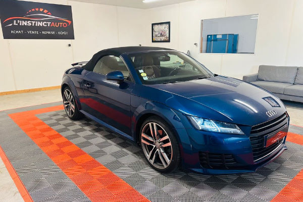 Audi TT Roadster Cholet, 2.0 TDI 184 ch + sièges chauffants + pack son Bang & Olufsen, 15000K d'options