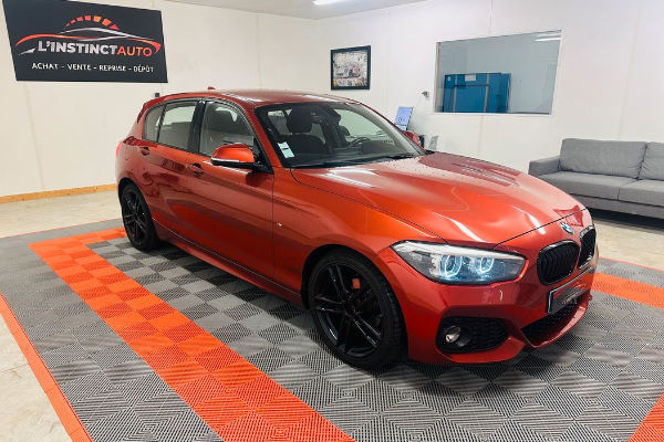 BMW 118d M sport LCI Cholet 2.0, 150cv, entretien complet bmw, sièges Alcantara, véhicule en très-bon-état