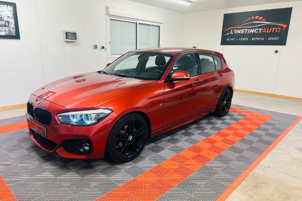 BMW 118d M sport LCI Cholet 2.0, 150cv, entretien complet bmw, sièges Alcantara, véhicule en très-bon-état