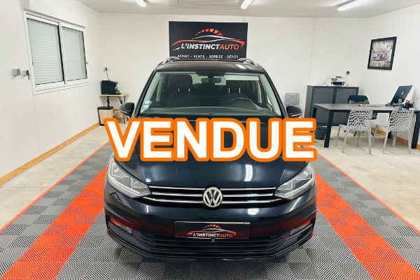 Volkswagen Touran 1.6 TDI 110 BVM Confortline + 7 PLACES + ENTRETIEN COMPLET + DISPONIBLE DE SUITE